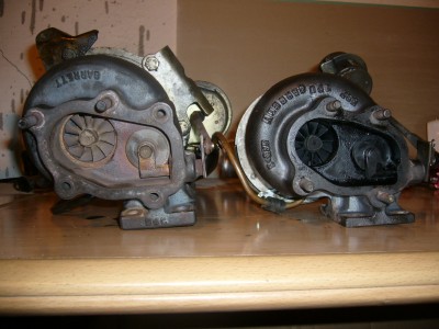 po prawej moja t22/t25 z walnietym uszczelniaczem wydechowym ... a po lewej t28 od &amp;quot;loraka&amp;quot;