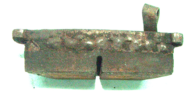 Takie klocki hamulcowe były założone u mumina komus bardziej chciało się spawać niż pujść do sklepu