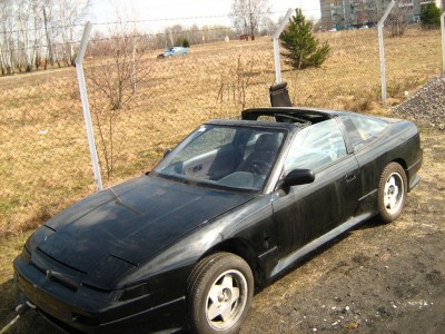 a tak sie prezetuje auto z zdietym dachem :)